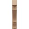 Ekena Millwork 8-in W x 42-in D x 42-in H Balboa Block Rough Cedar Woodgrain TimberThane Outlooker, Primed Tan OUTUR080X42X42BOA44RCPR - alternate 4